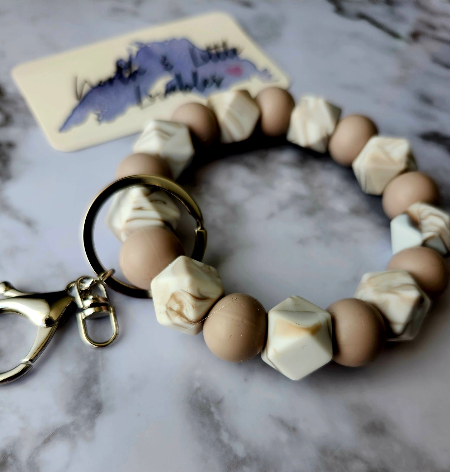 Mocha Marble Hex