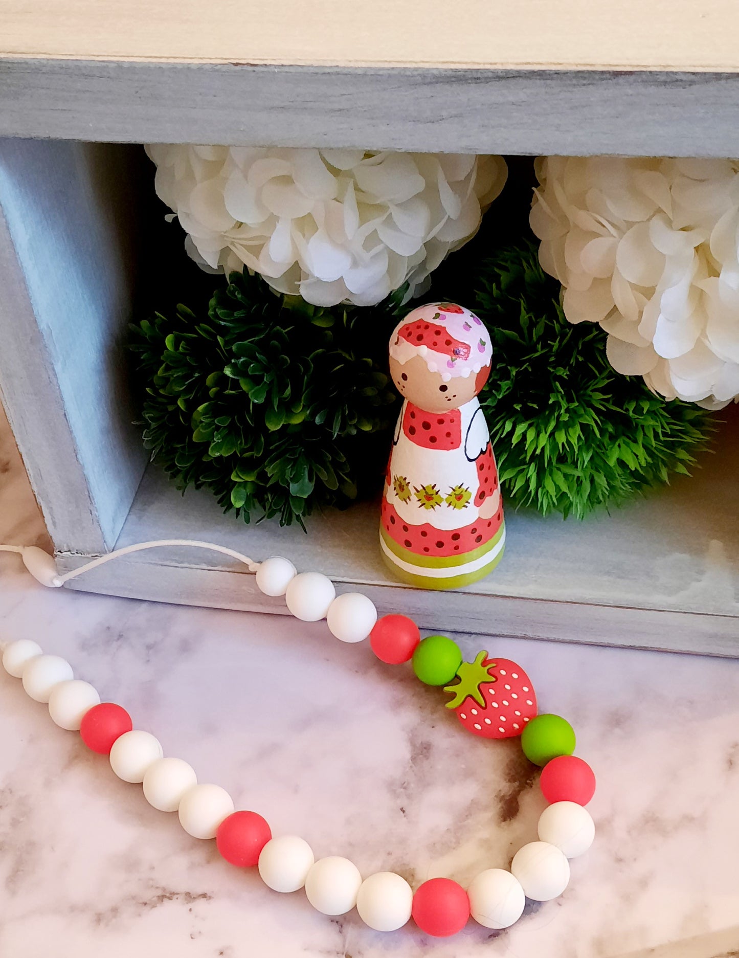 Strawberry Shortcake Necklace Set **Pre-Order Listing**