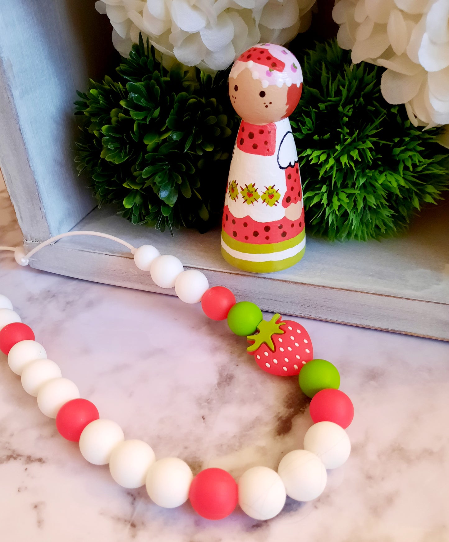Strawberry Shortcake Necklace Set **Pre-Order Listing**