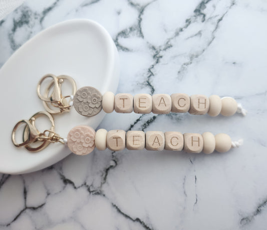 Teach Keychain