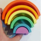 Rainbow Silicone Stacker